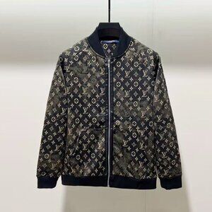 Louis Vuitton logo patterned jacket
